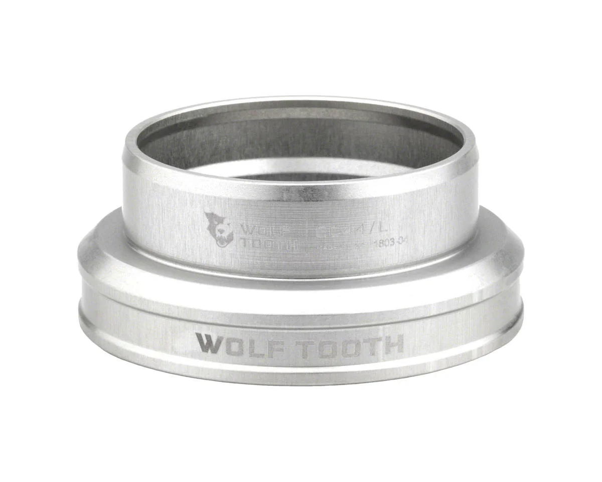 Wolf Tooth Components Performance EC Headset Lower (Raw Silver) (EC44/40)
